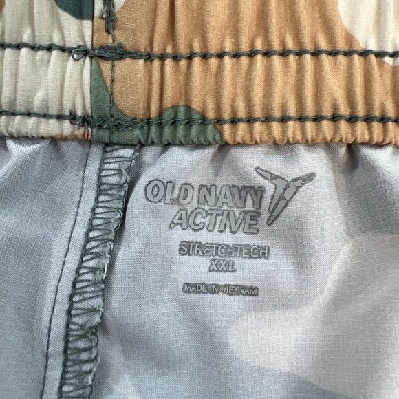 Old Navy Active Mens Swim Trunks 2XL Bathing Suit Board Shorts Swimsuit Camo - Picture 11 of 15